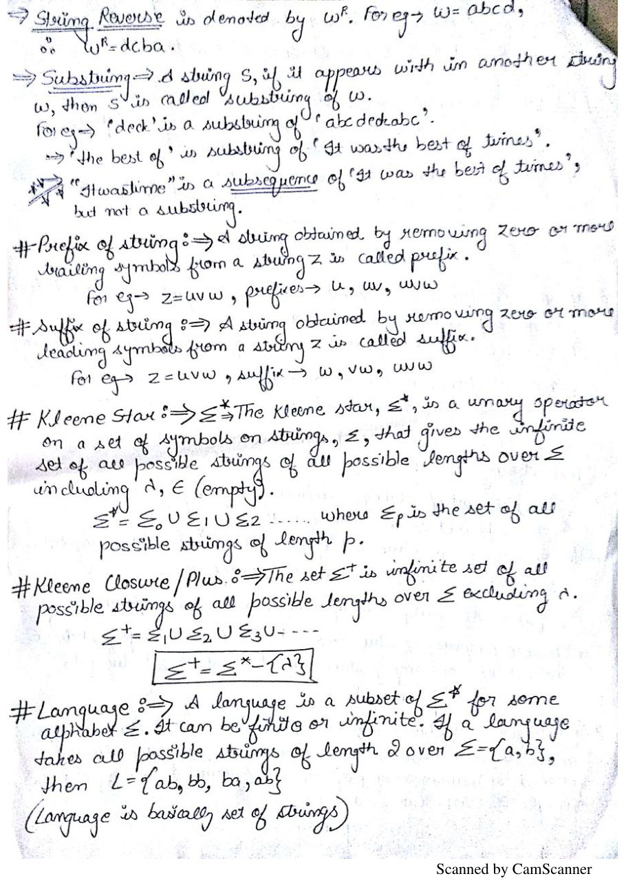 Theory of Computation — page 2