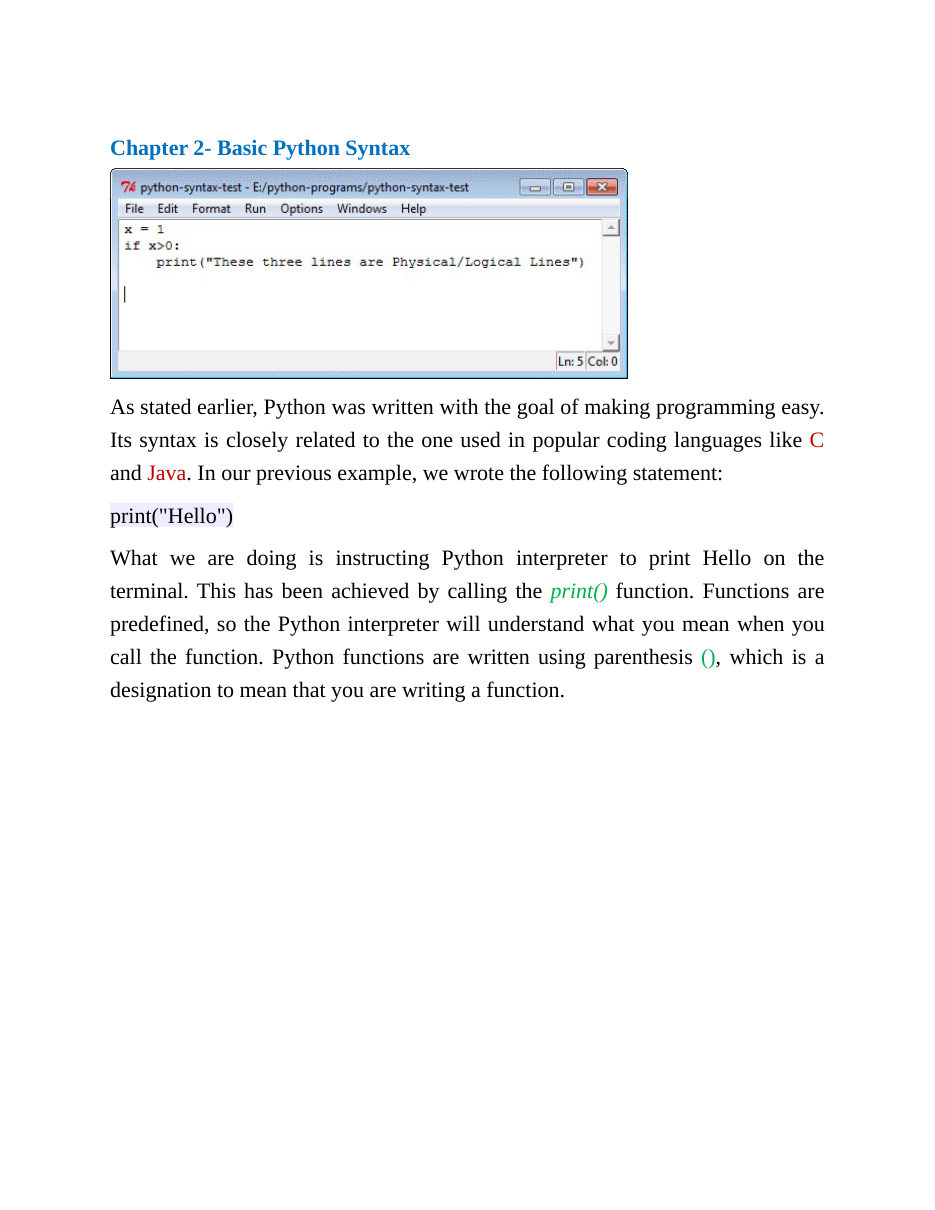Python Programming — page 26