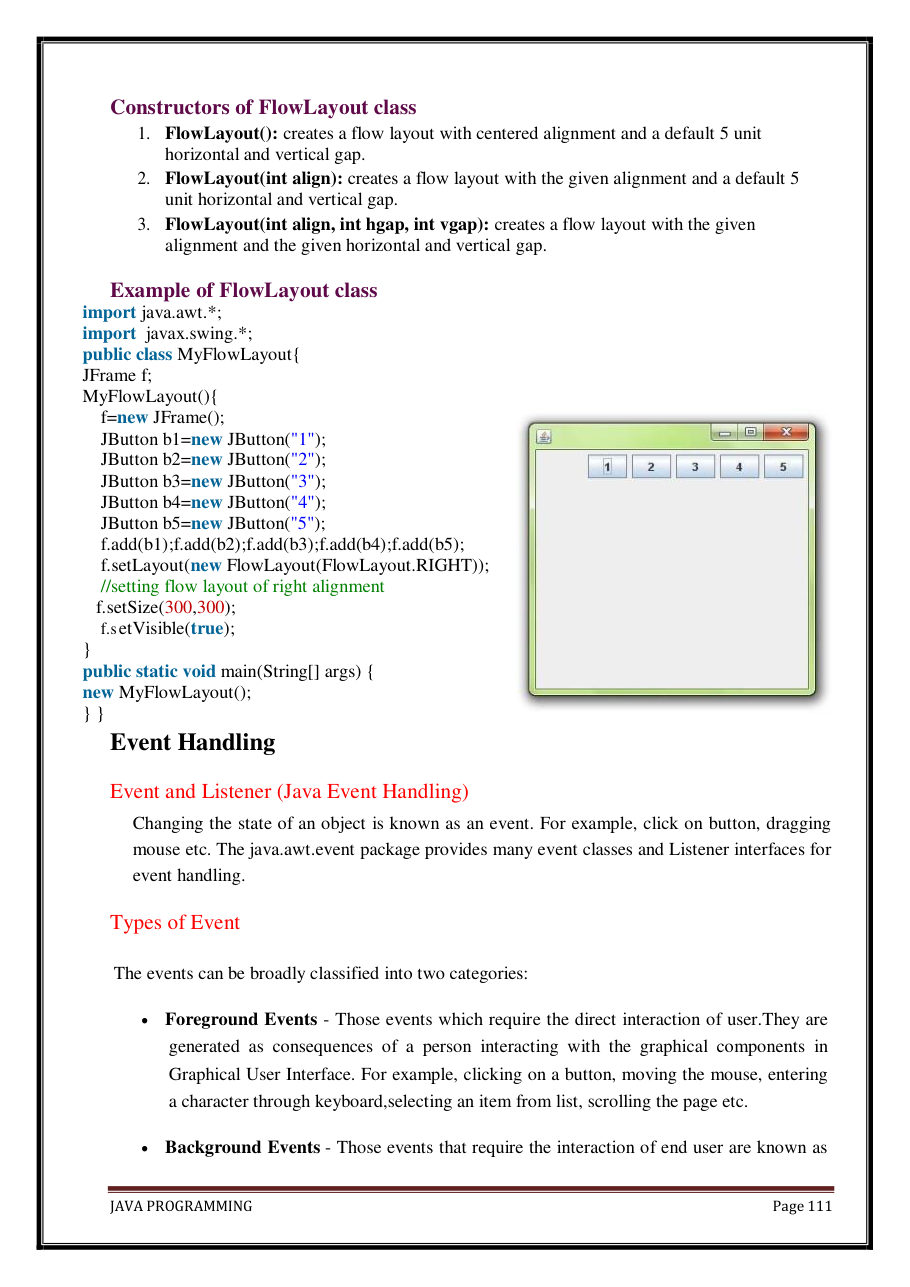 Java Programming Notes for B.Tech 2nd Sem — page 117