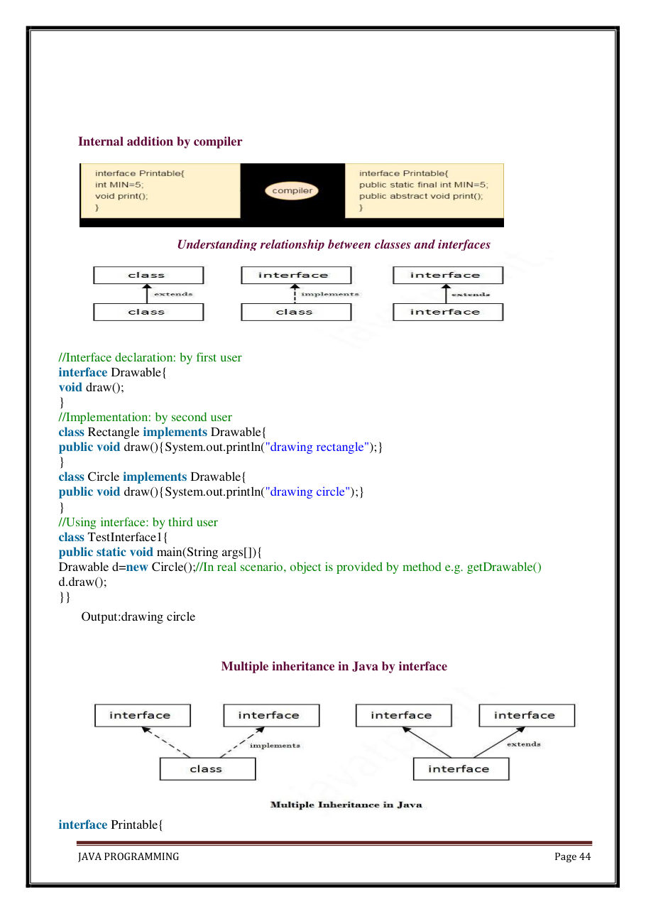 Java Programming Notes for B.Tech 2nd Sem — page 50