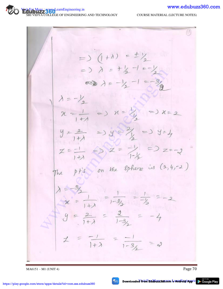 Engineering Mathematics I — page 105