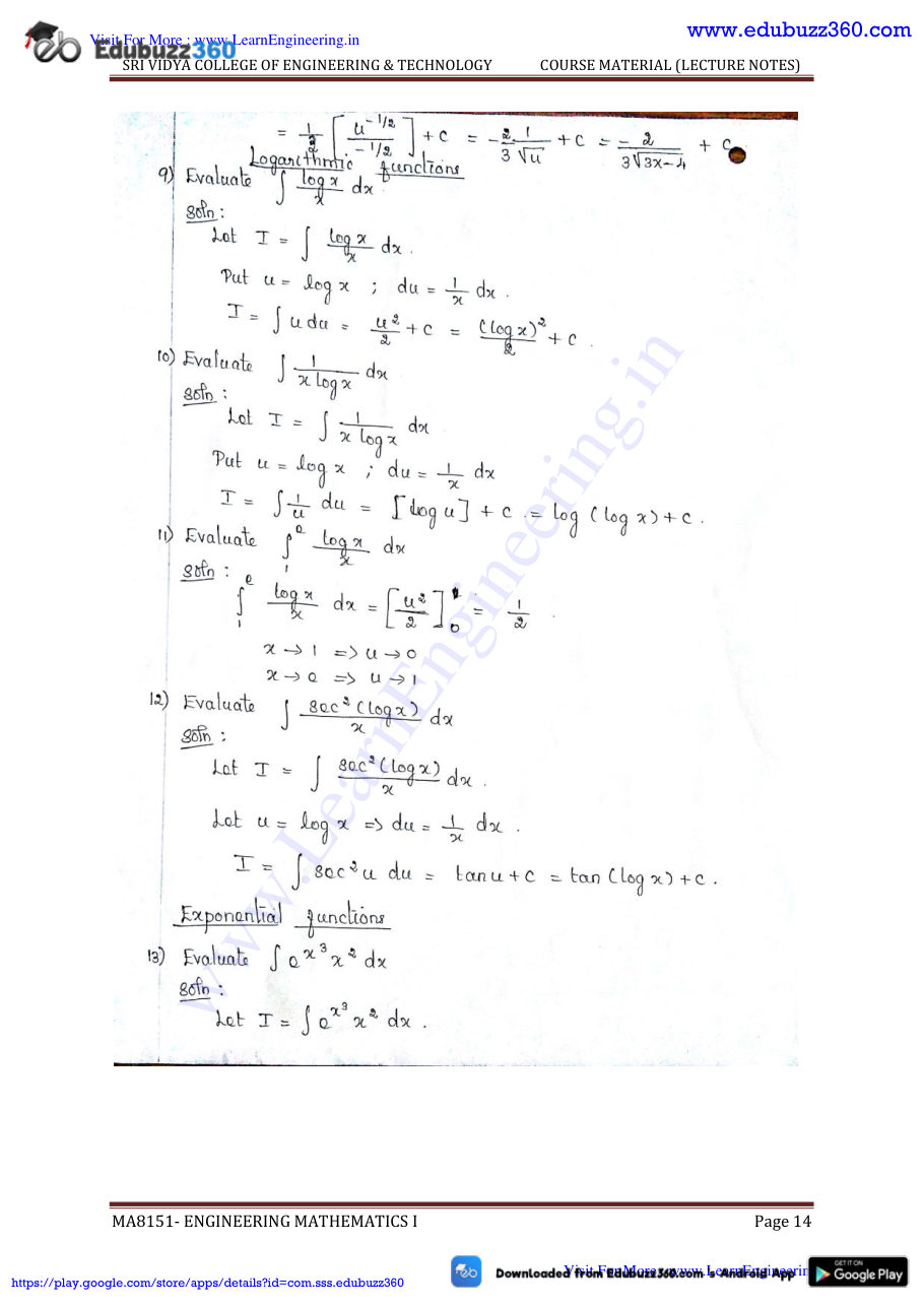 Engineering Mathematics I — page 121