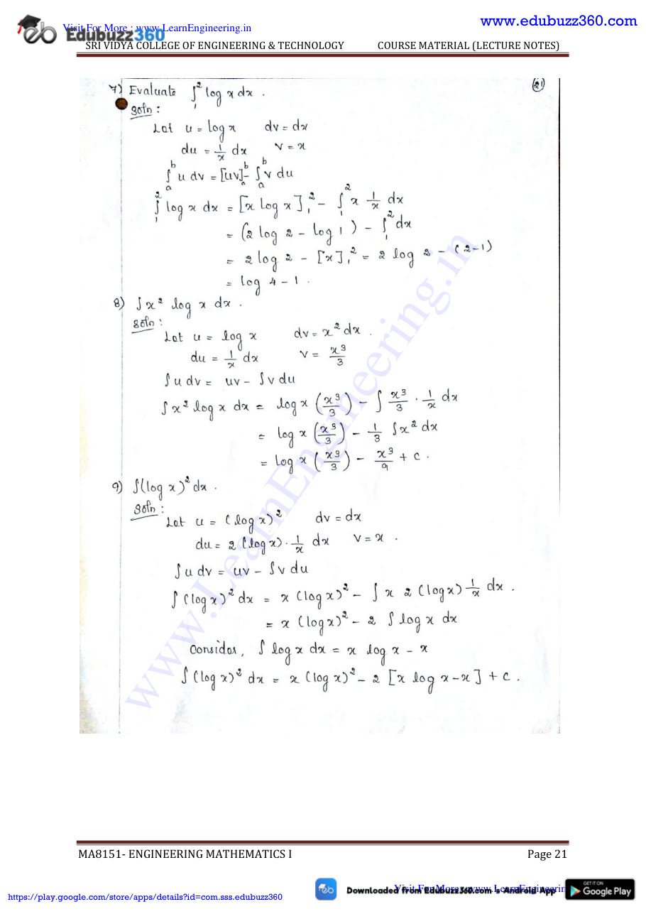 Engineering Mathematics I — page 128