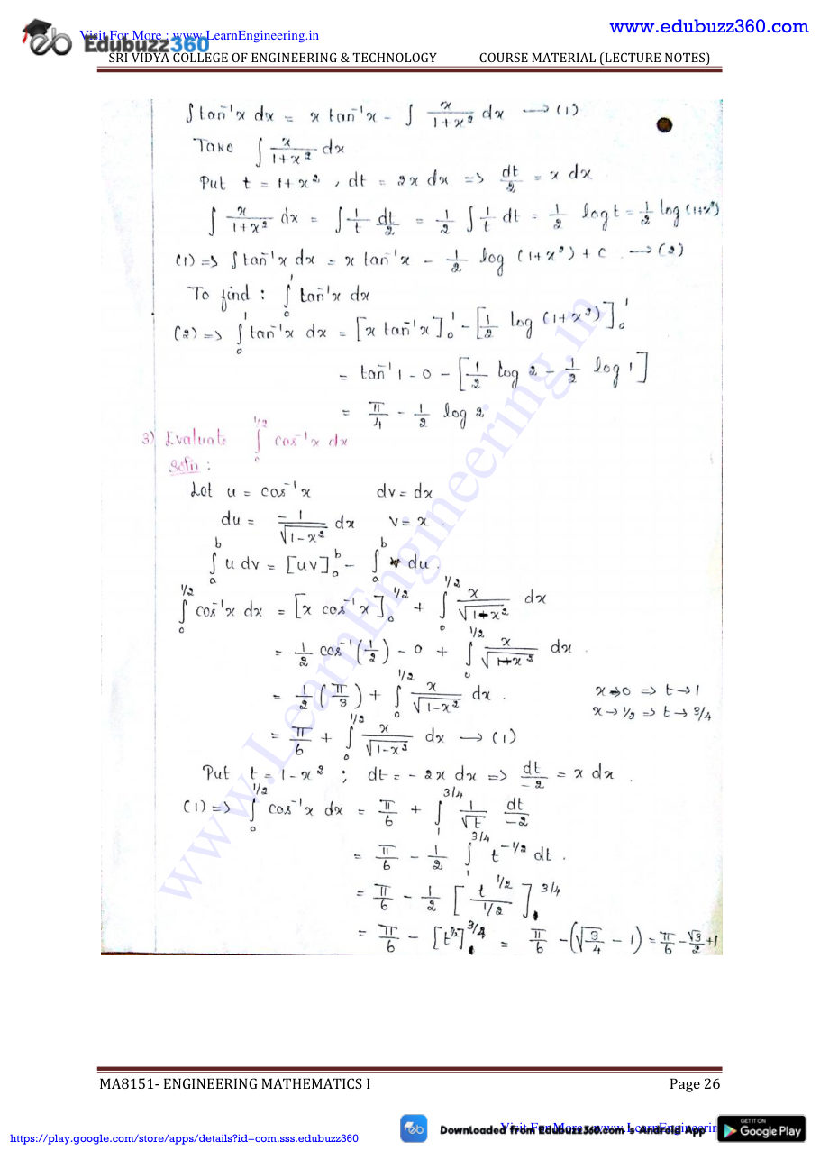 Engineering Mathematics I — page 133