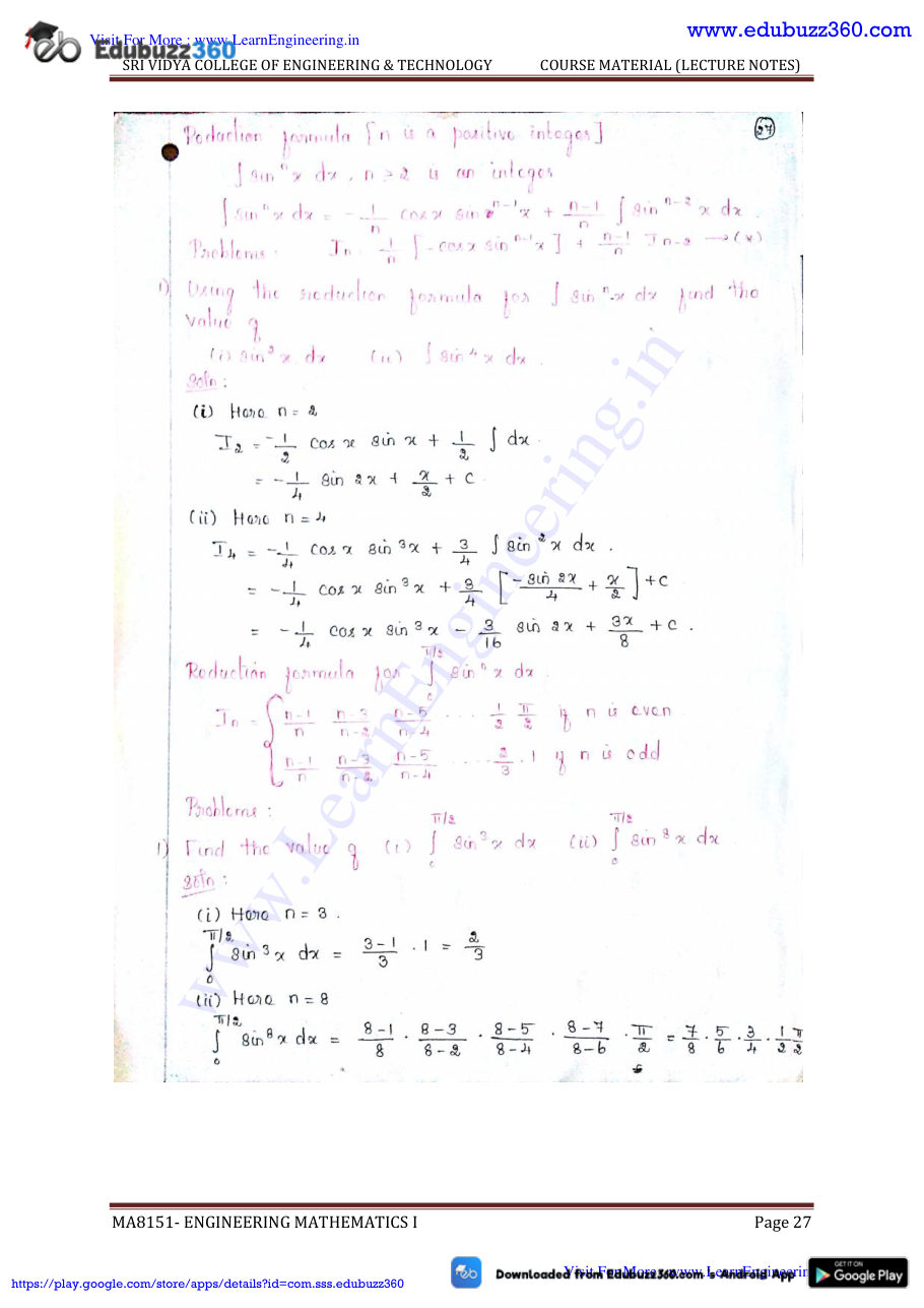 Engineering Mathematics I — page 134