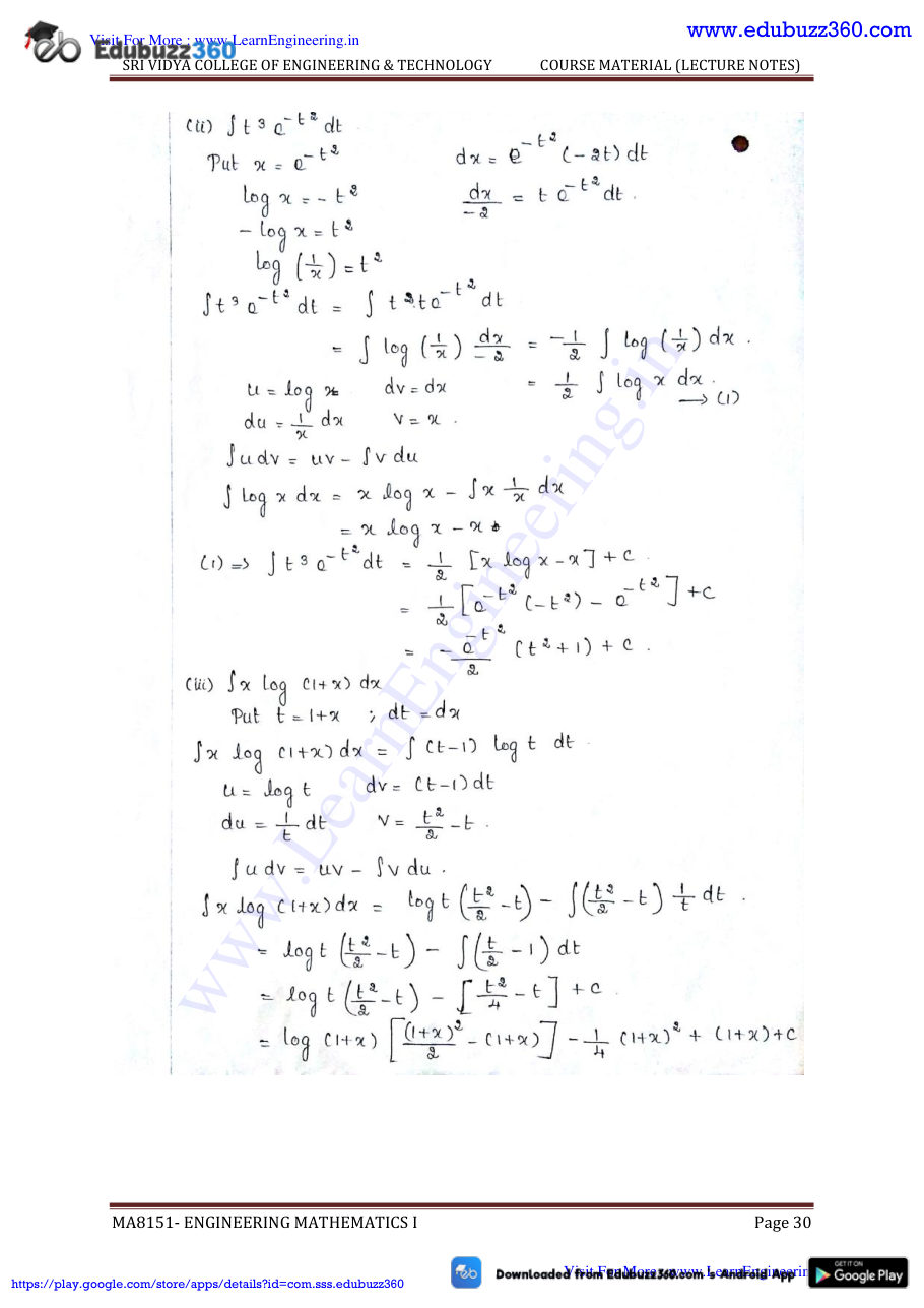 Engineering Mathematics I — page 137