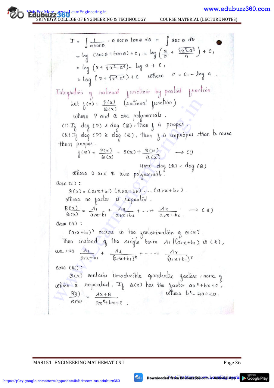 Engineering Mathematics I — page 143