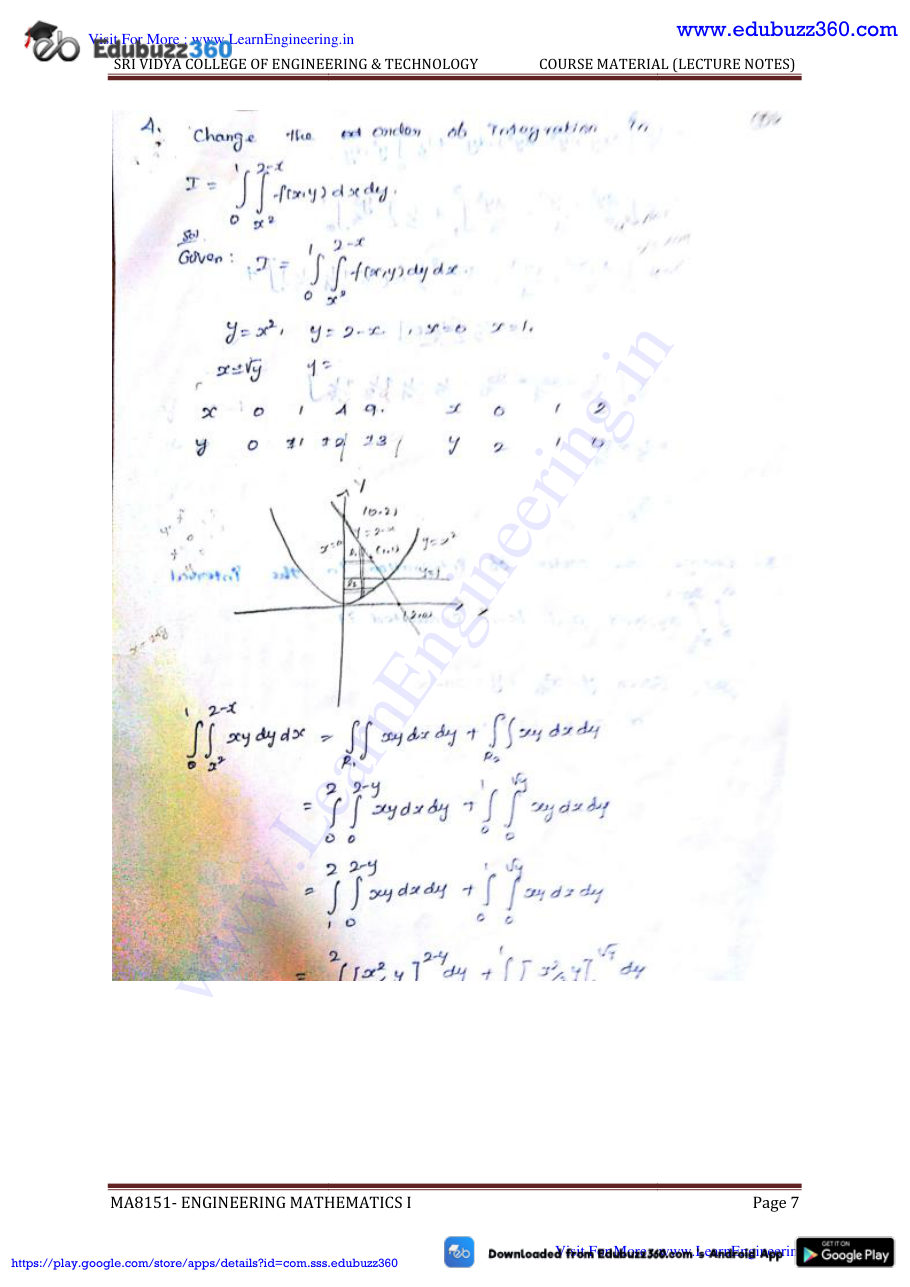 Engineering Mathematics I — page 153