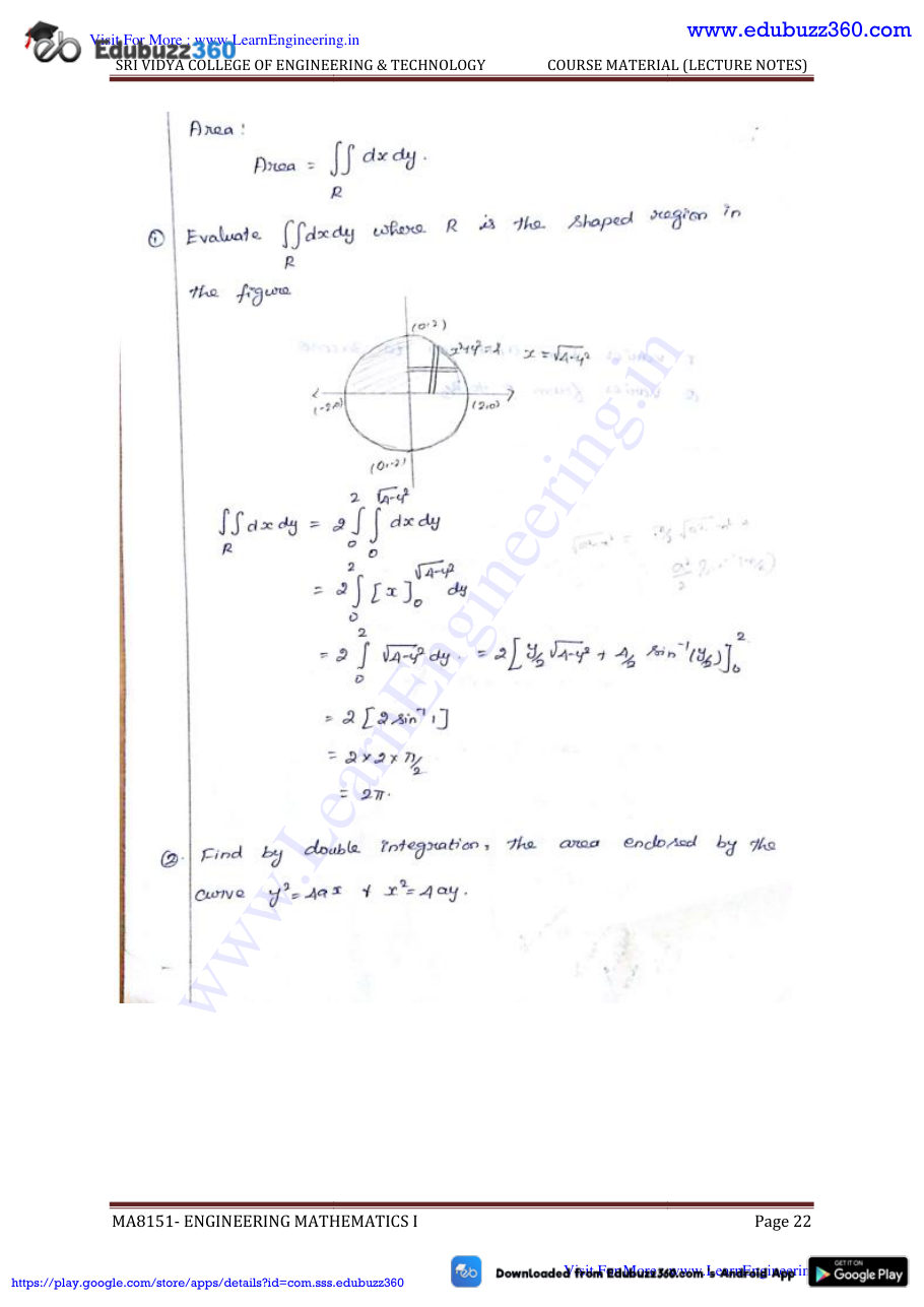 Engineering Mathematics I — page 168