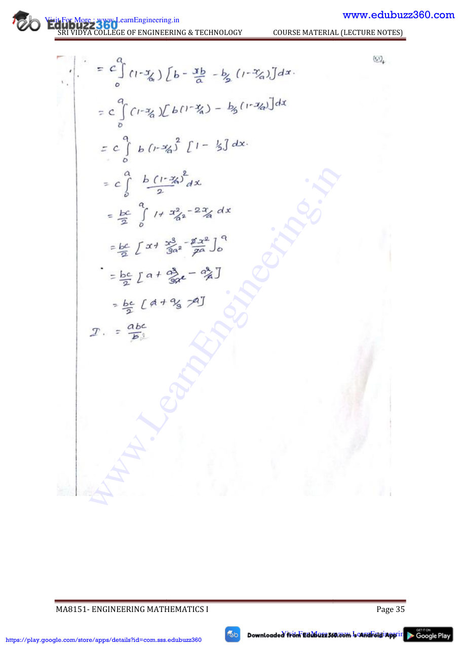Engineering Mathematics I — page 181