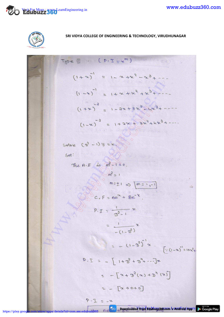 Engineering Mathematics I — page 201