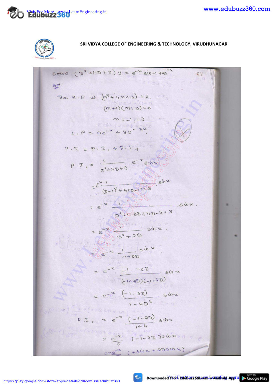 Engineering Mathematics I — page 208
