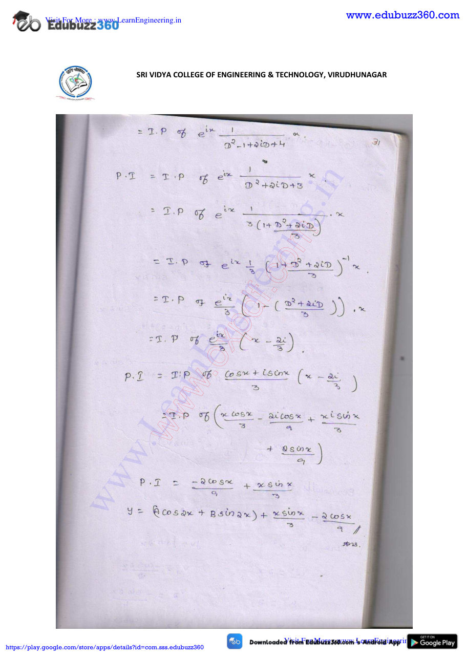 Engineering Mathematics I — page 212