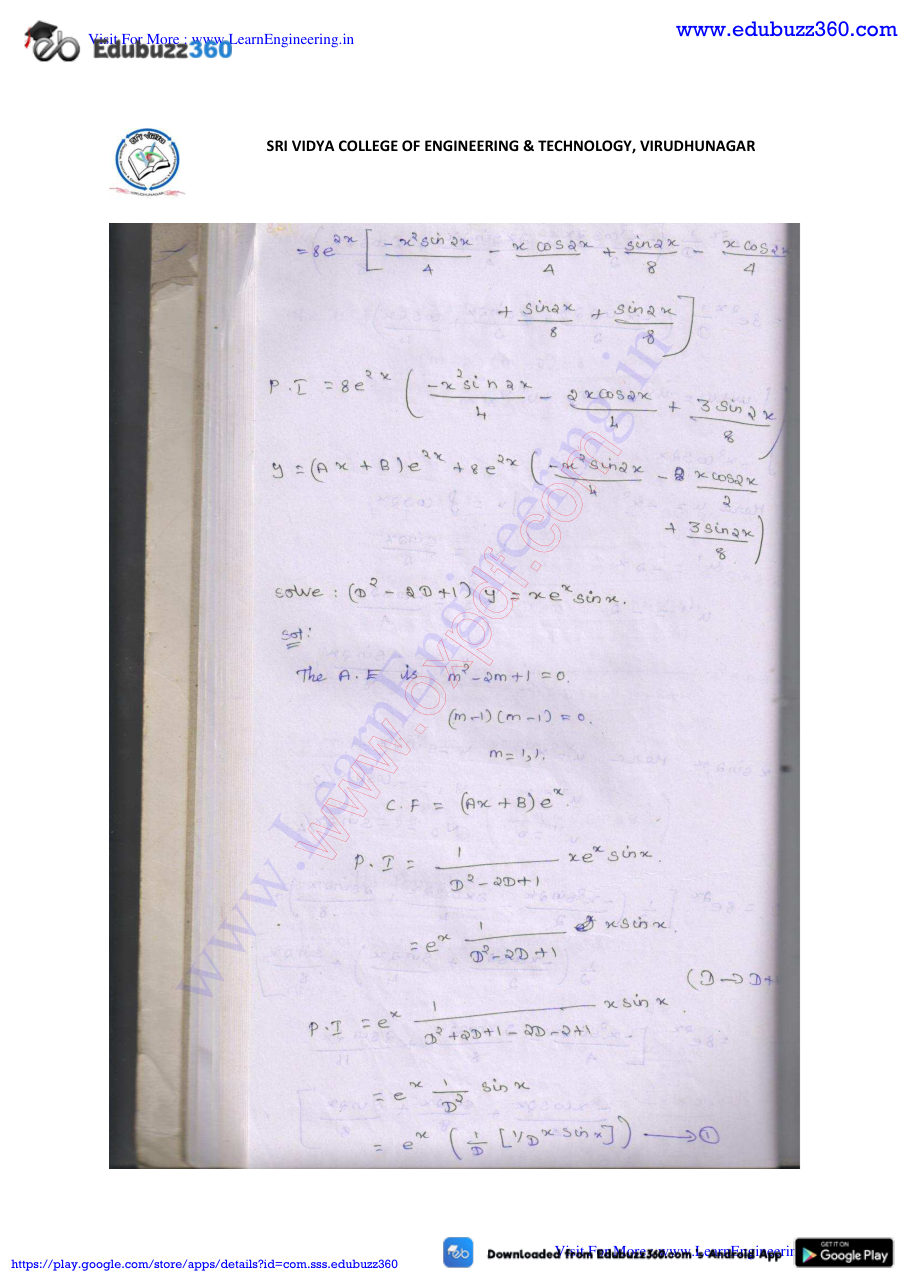 Engineering Mathematics I — page 215