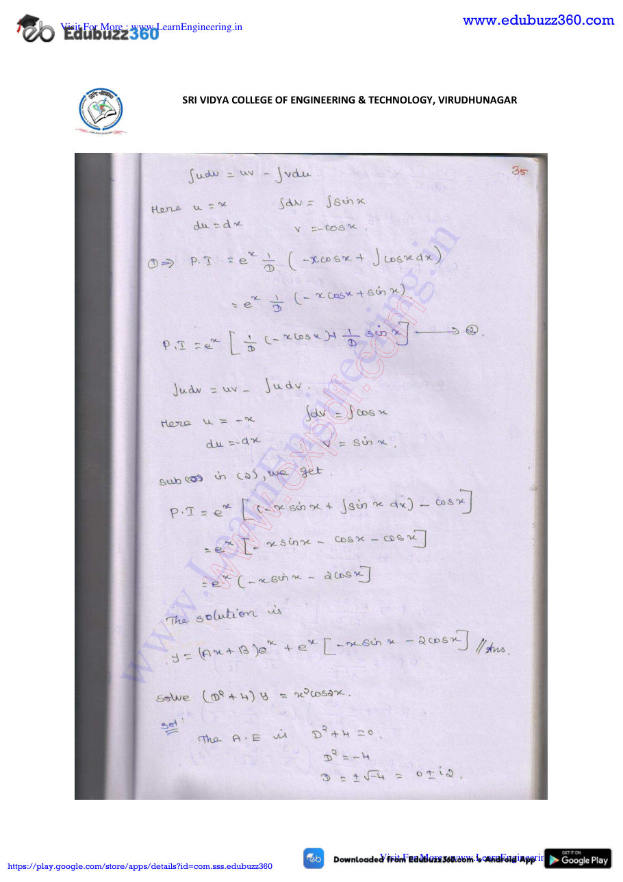 Engineering Mathematics I — page 216
