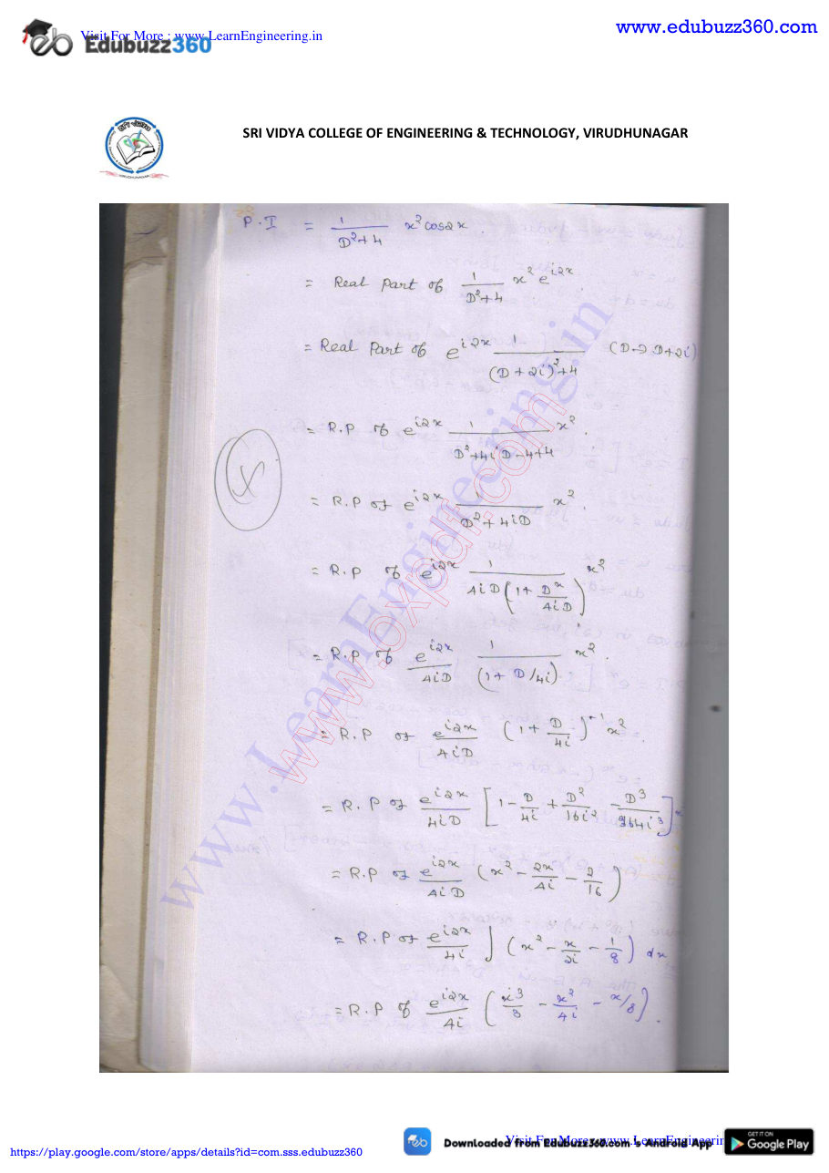 Engineering Mathematics I — page 217