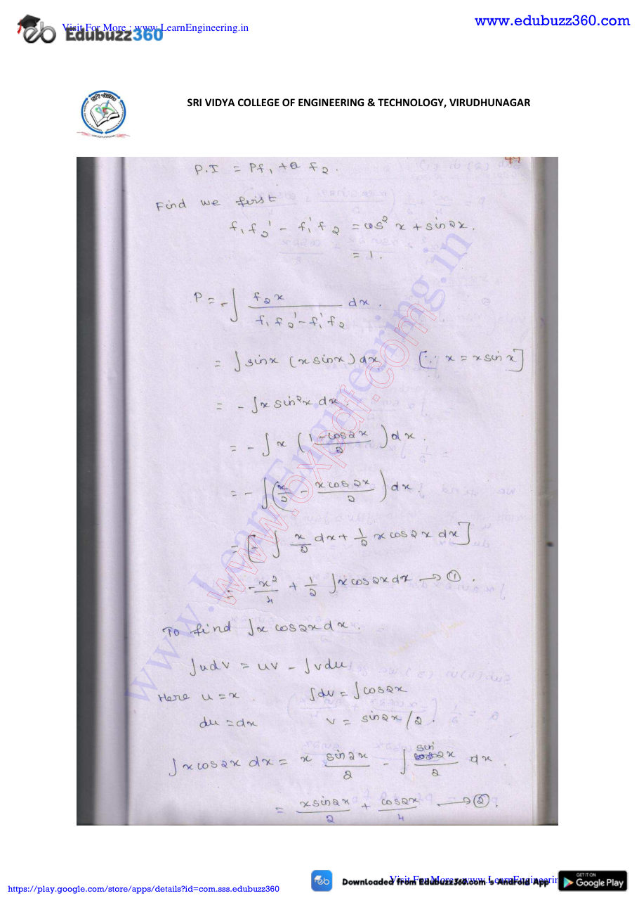 Engineering Mathematics I — page 230