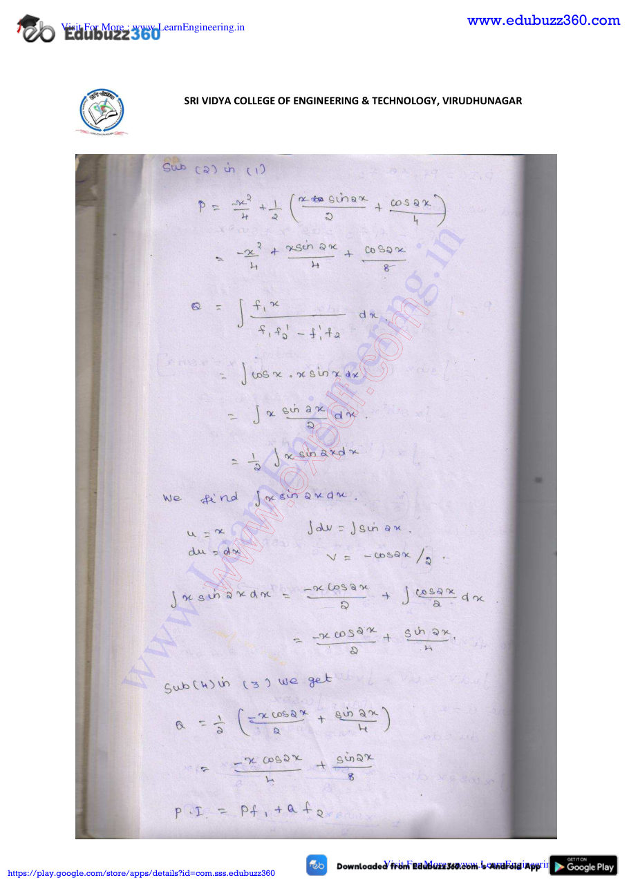 Engineering Mathematics I — page 231
