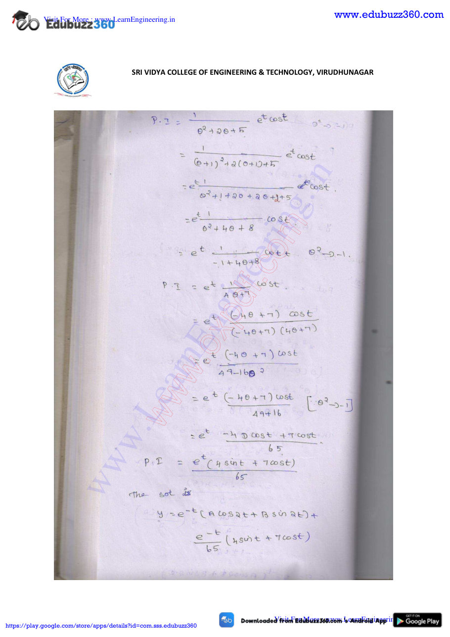 Engineering Mathematics I — page 237