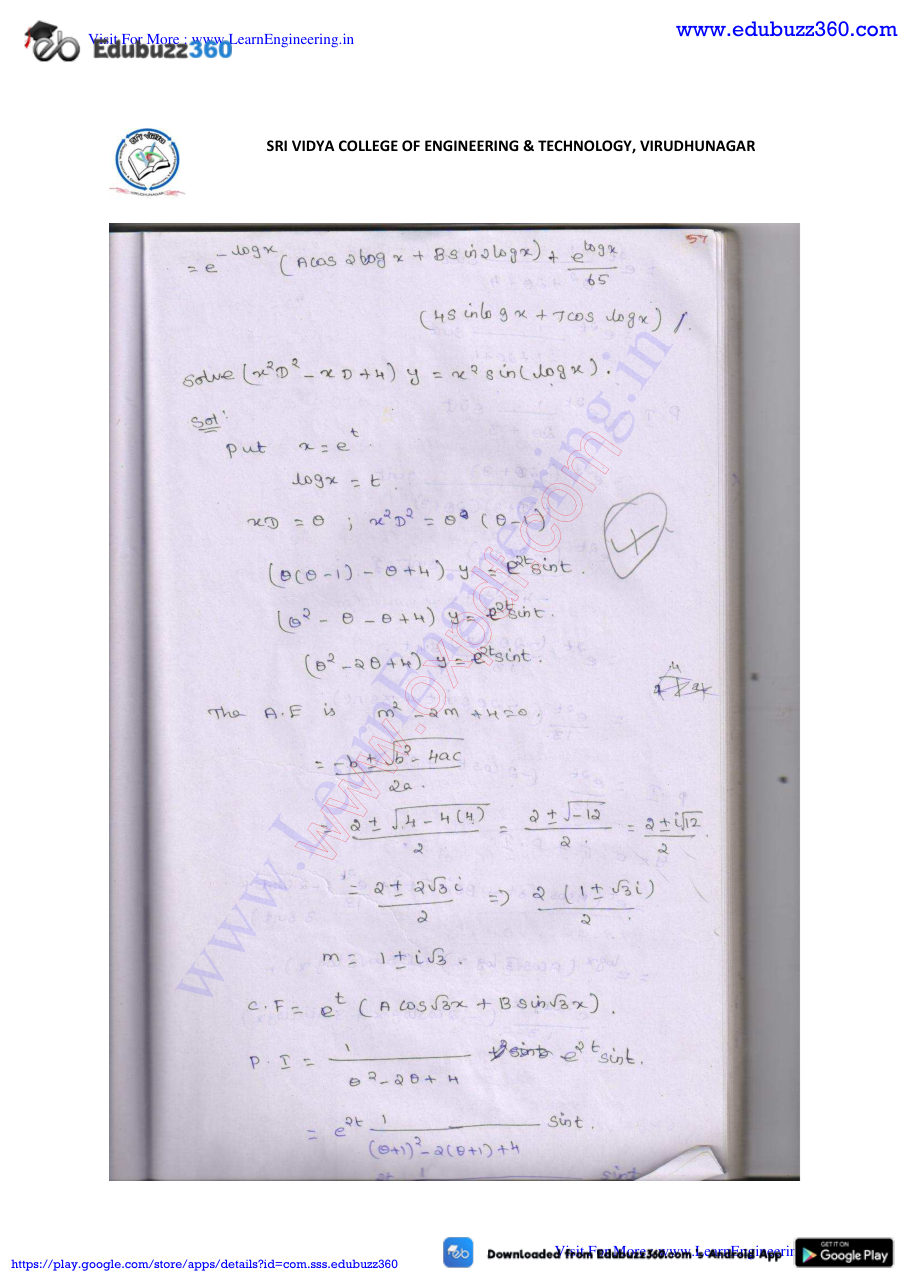 Engineering Mathematics I — page 238