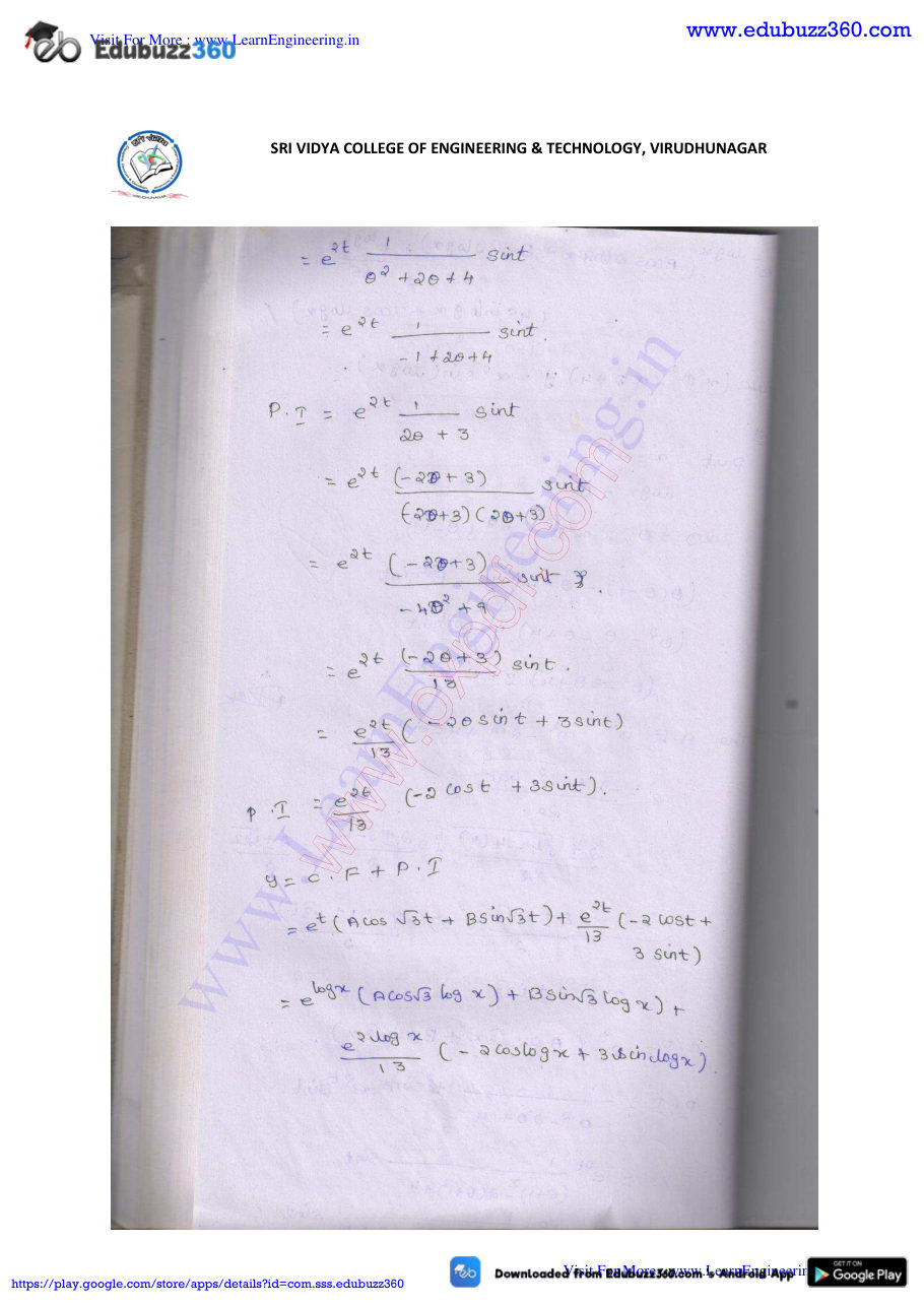 Engineering Mathematics I — page 239