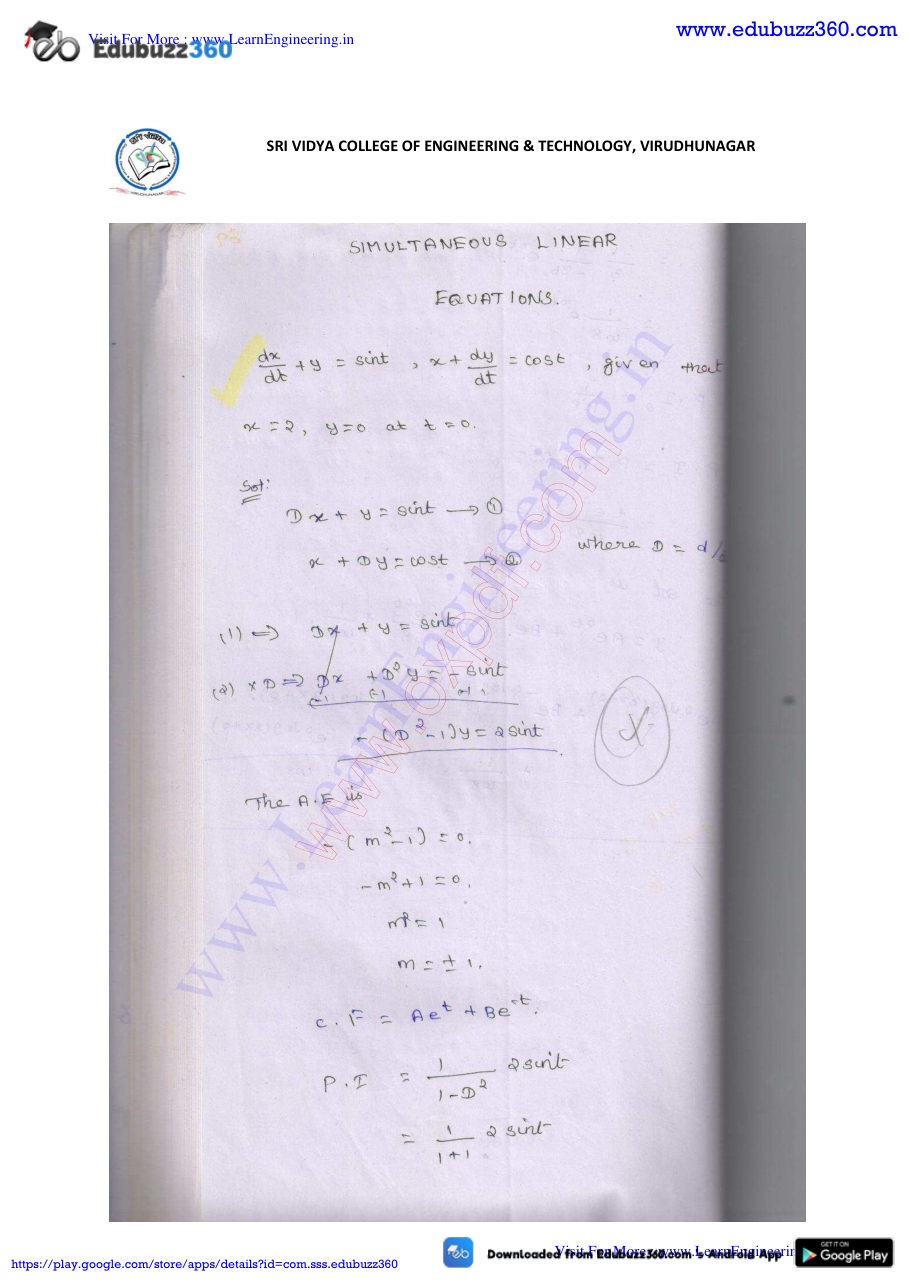 Engineering Mathematics I — page 250