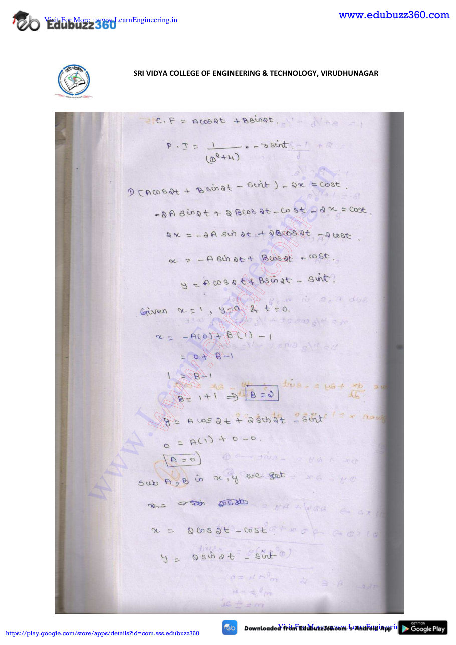 Engineering Mathematics I — page 256