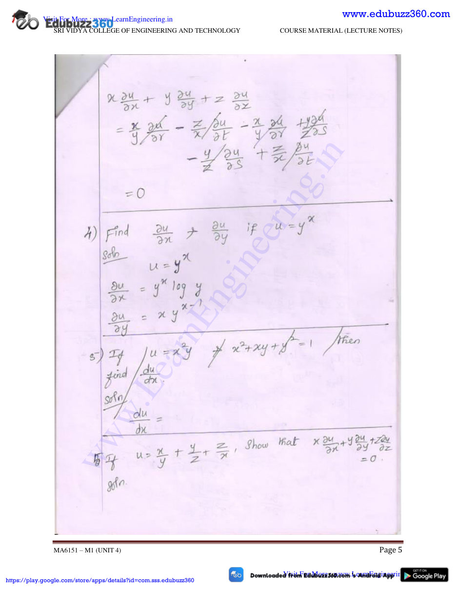 Engineering Mathematics I — page 40