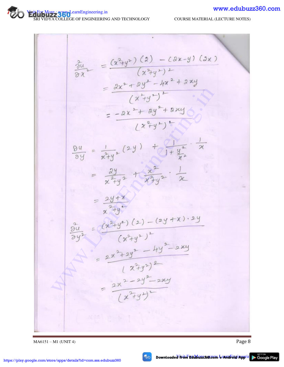 Engineering Mathematics I — page 43