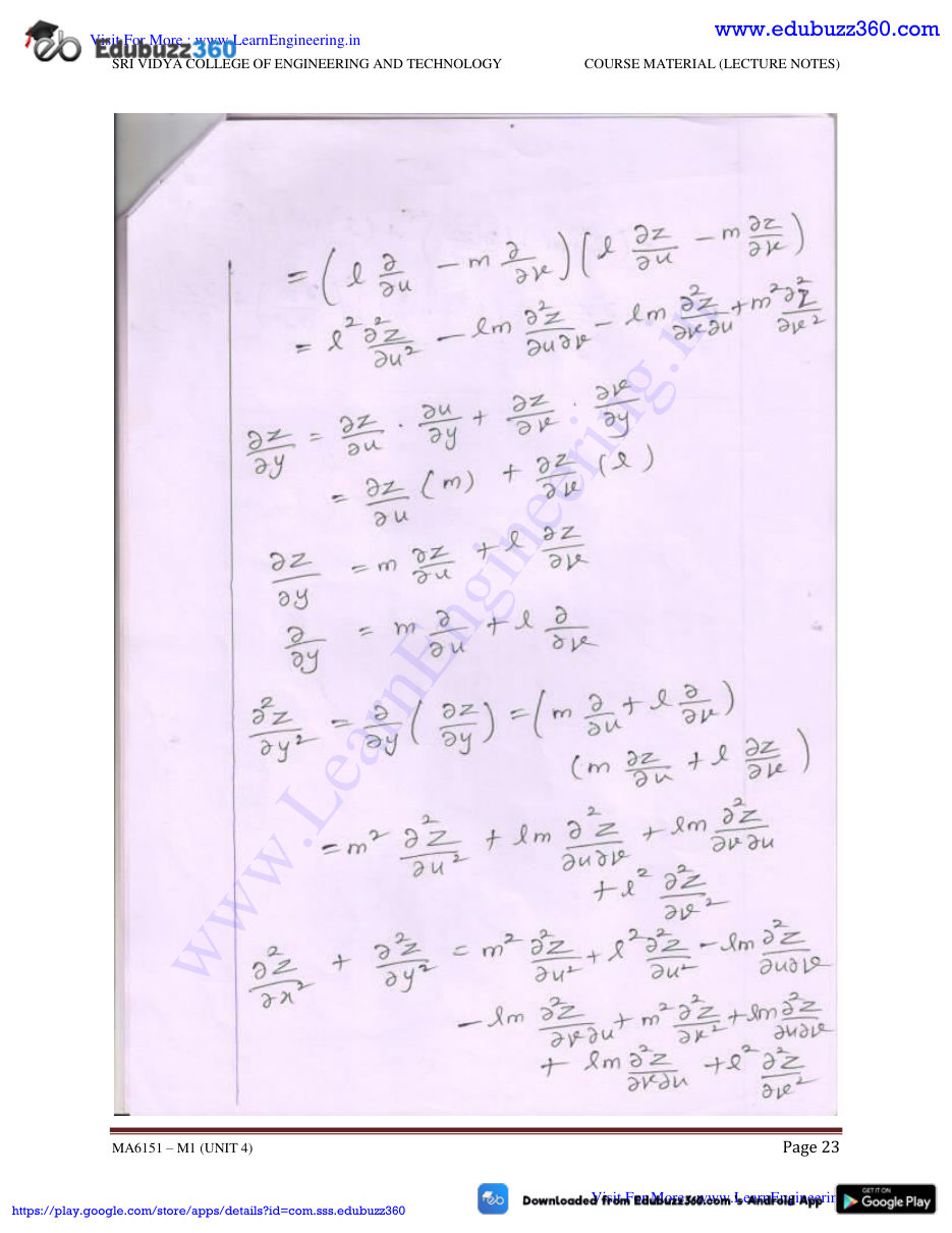 Engineering Mathematics I — page 58