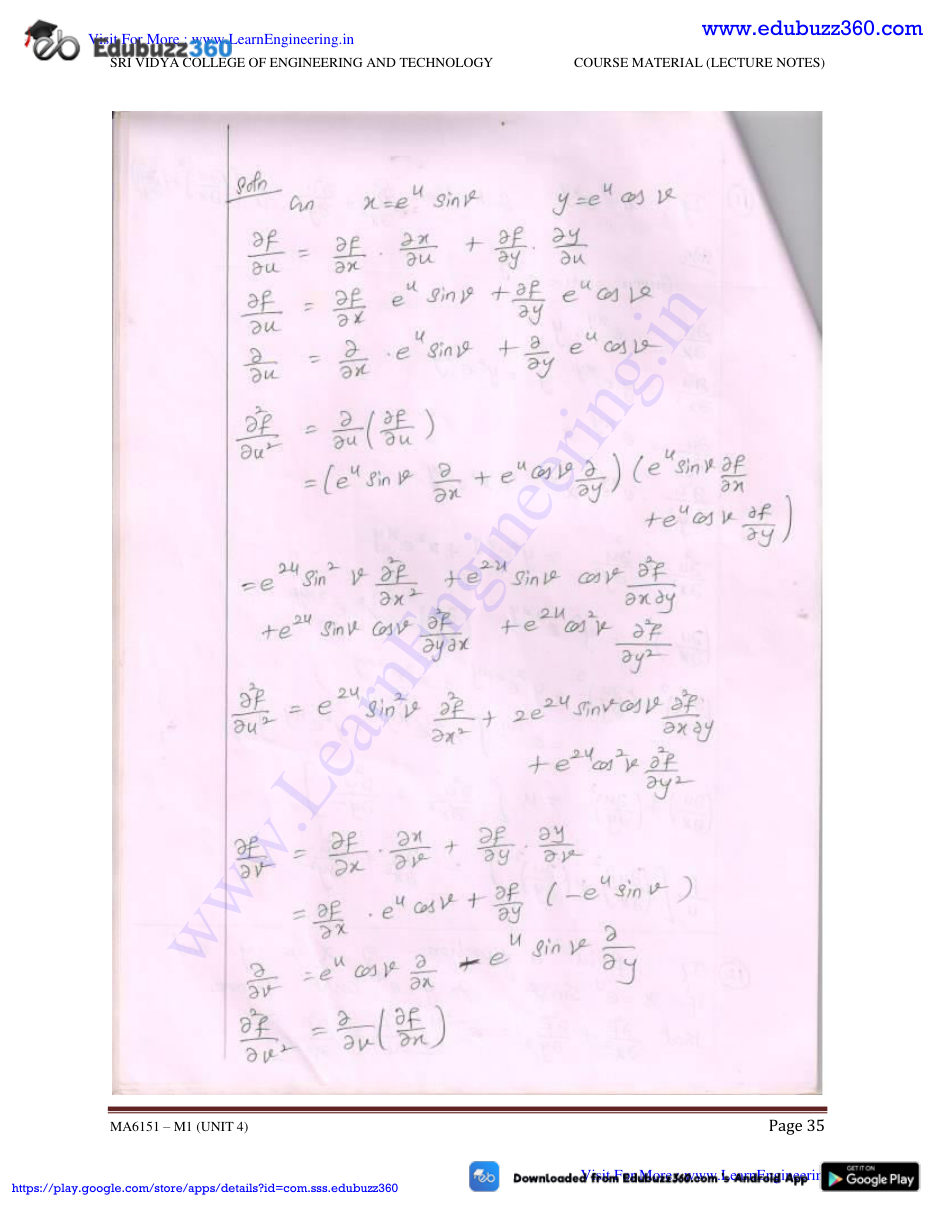 Engineering Mathematics I — page 70