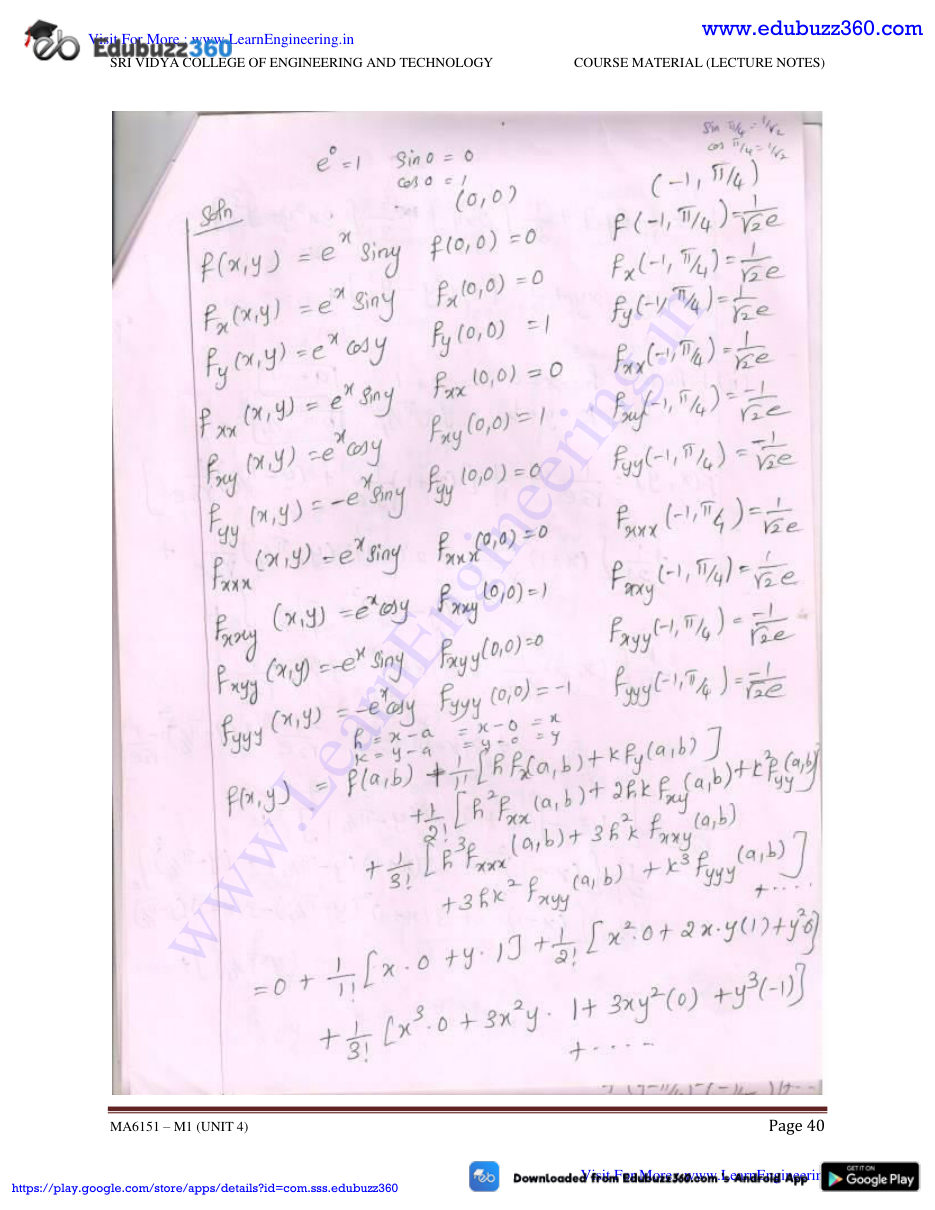 Engineering Mathematics I — page 75