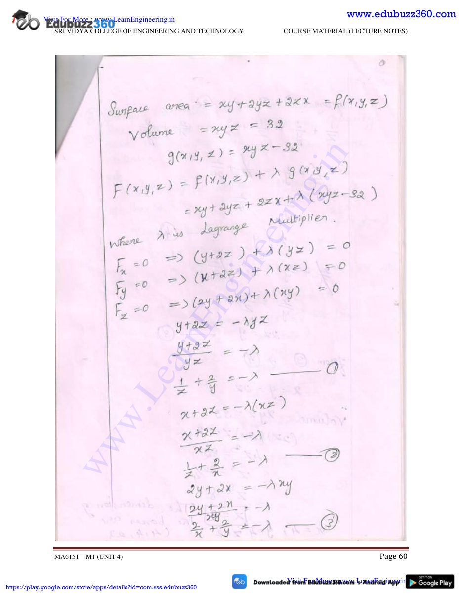 Engineering Mathematics I — page 95
