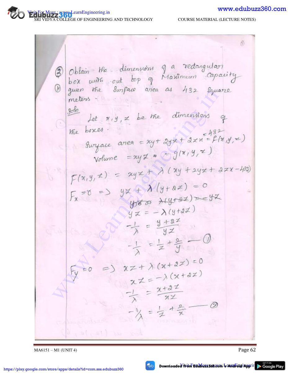 Engineering Mathematics I — page 97