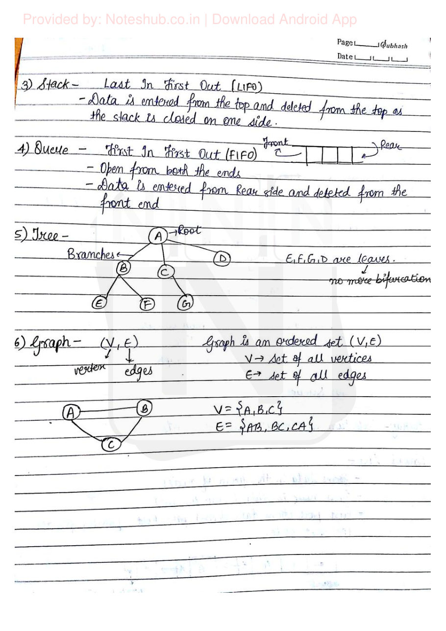 Data Structures — page 2