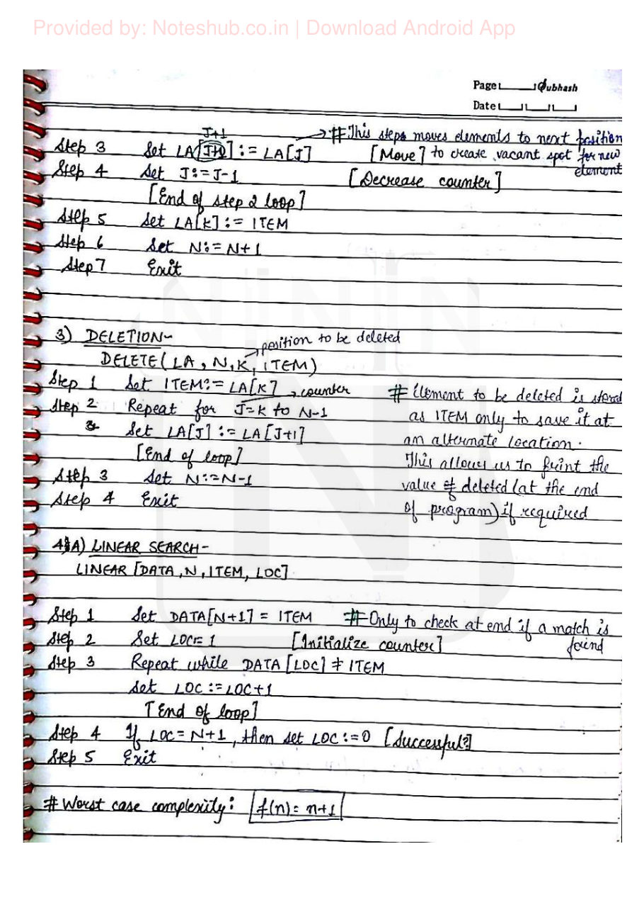 Data Structures — page 7